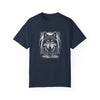 Unisex Garment-Dyed Wolf T-shirt